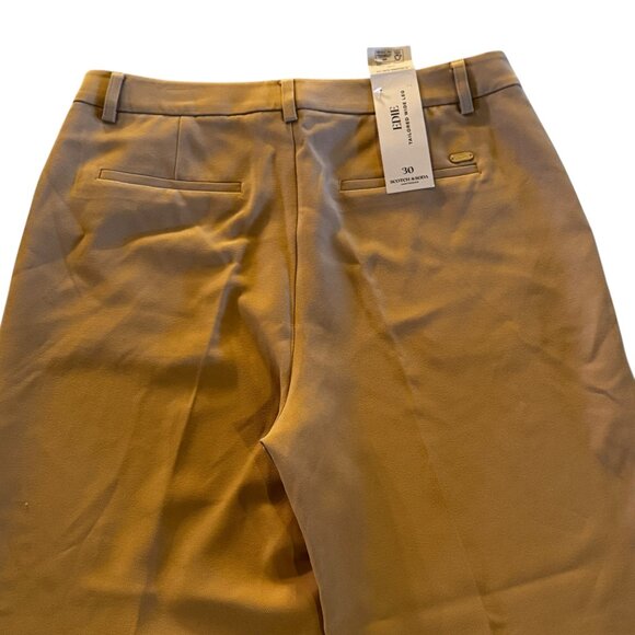 NWT Scotch & Soda Edie Tailored Wide Leg Pants in Yellow Size 30 - Picture 13 of 16